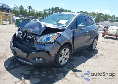 2015 Buick Encore Leather z USA, uszkodzony, nr VIN KL4CJCSB7FB175279